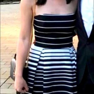 Nicholas Striped Midi Gown